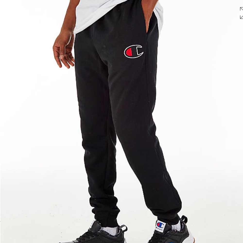 Champion black sweatpants size XL
